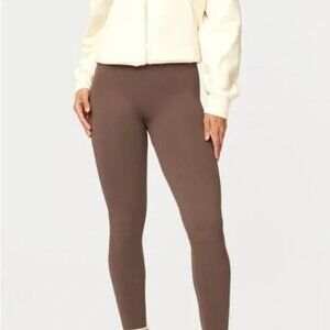 Women's Seamless High Waist Leggings Dark Brown Sz M Gym Activewear~NWT